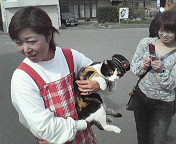 おばさんと駅長