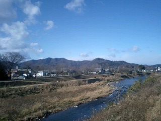 永野川と太平山