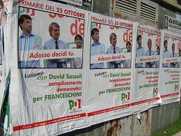 イタリア民主党ポスター