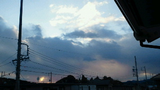 2011.12.25 本日の空