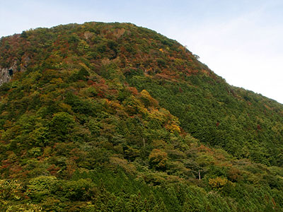 日光の山間