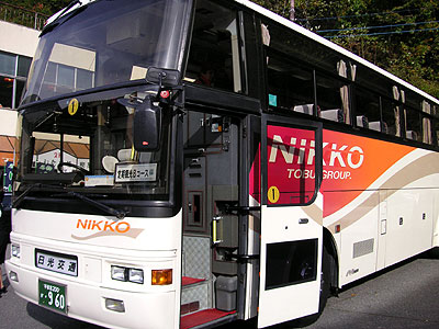 日光定期観光バス