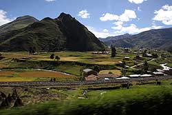 アンデスの風景