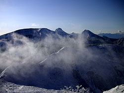 天狗岳山頂から