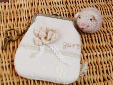 ネズミさんと、がまぐちケース***♪