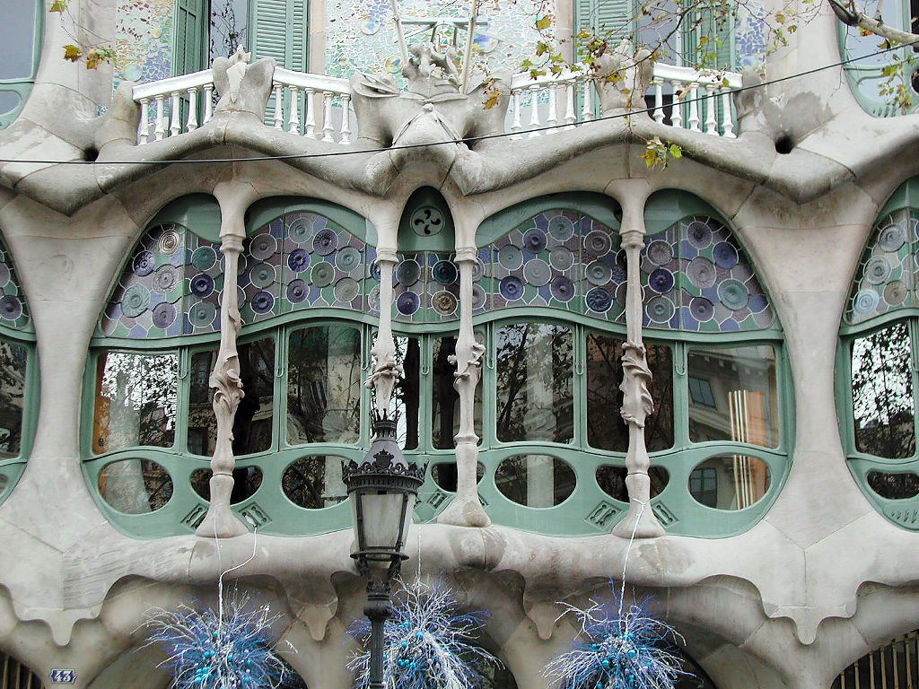 スペイン　バルセロナ　　カサ・バトリョ