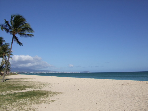 ハワイオアフ島　エヴァビーチ