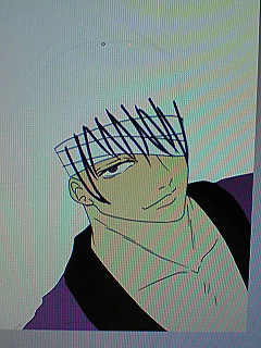 髪の毛を塗ろう