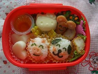 こぶた＆子犬弁当