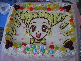 プリキュアケーキ