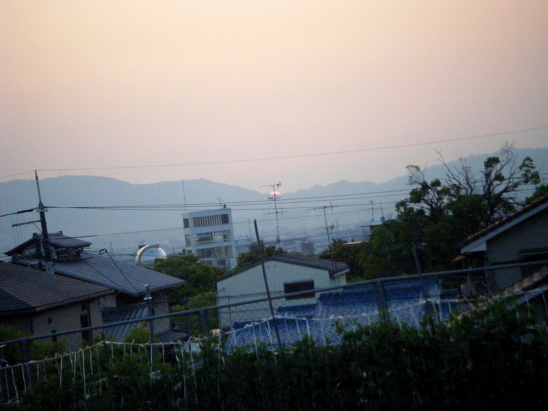 夕暮れ３