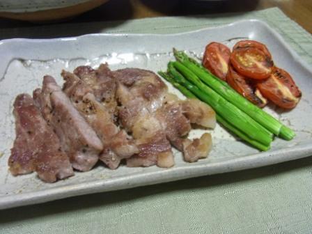 2011-07-05豚肉のソテー