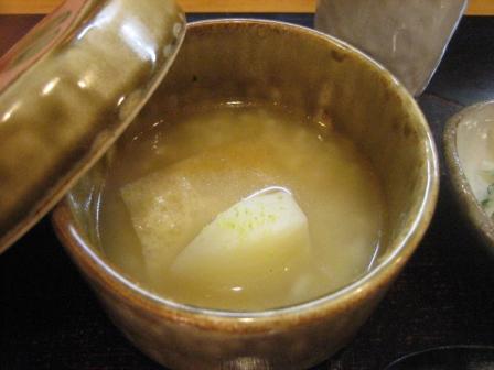日本料理とみた11蕪と南関揚げの雑炊