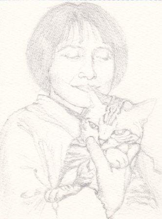 妻と猫