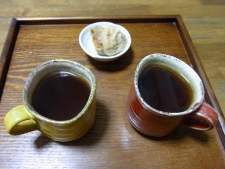 食後のコーヒー＆フィグ