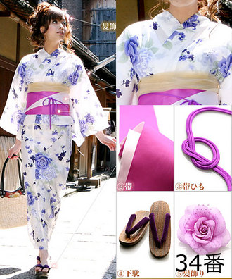 モテ浴衣5点セット