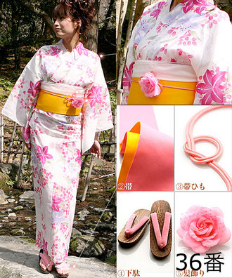 モテ浴衣5点セット