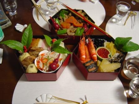２００５お正月の食卓