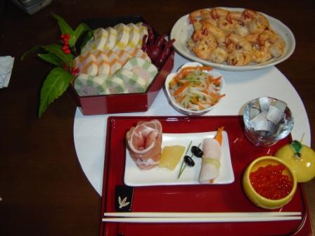 ２００５お正月の食卓