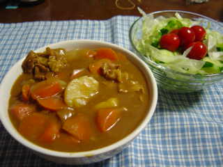 ２００５．５．１１　晩ごはん