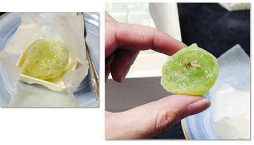 Ｍｉｋｋｕさんからぶどうのお菓子2