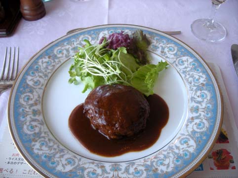 ルトランブルーのハンバーグ