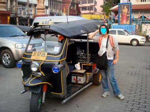 バンコク　トゥクトゥク　