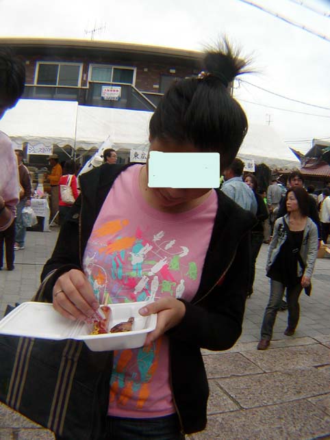 ﾌﾗﾝｸﾌﾙﾄと豚ﾊﾞﾗ串