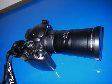 テレコン装着状態