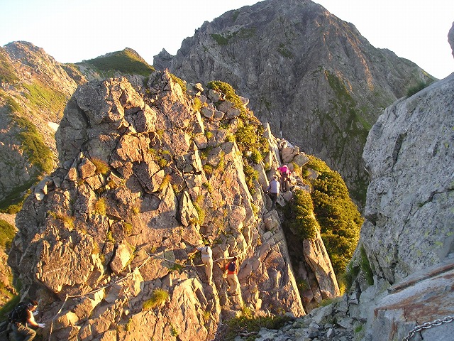 剱岳念願のカニのタテバイ カニのヨコバイを登る ２ 信州の山々日記 楽天ブログ