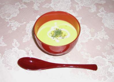 かぼちゃのひんやりスープ