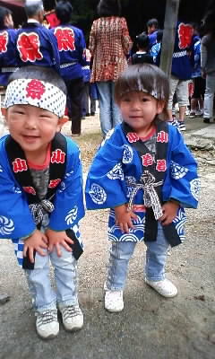 お祭り兄妹