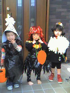 ハロウィンで仮装