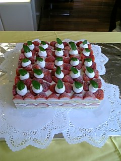 スローフード１２月ケーキ