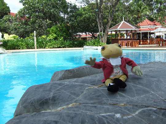 poolside