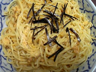 ウニパスタ