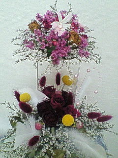 2008年　夏のドラオフラワーアレンジ　１