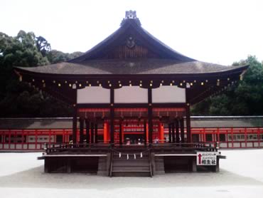 下鴨神社内