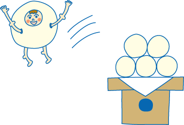 お月見だんごの妖精