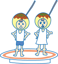 たこ焼き姉弟回転