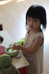 お料理中