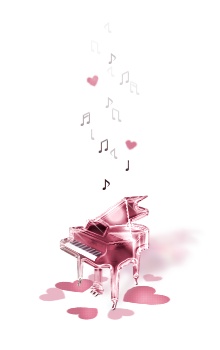 ピンクのピアノ