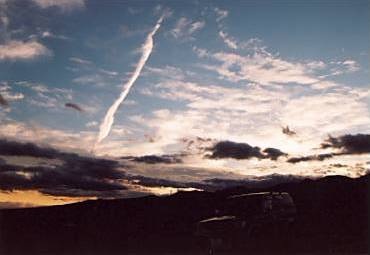 ナイタイ高原夕景