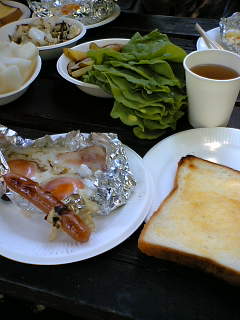 朝食