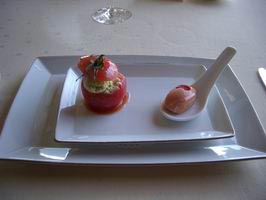 冷たいアミューズ