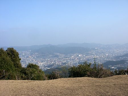 岩屋山山頂からの眺め