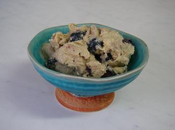 バナナとブルーベリーのジェラート