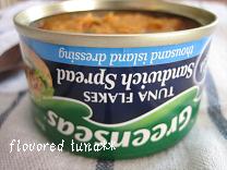 tuna in thouthand island dressing**