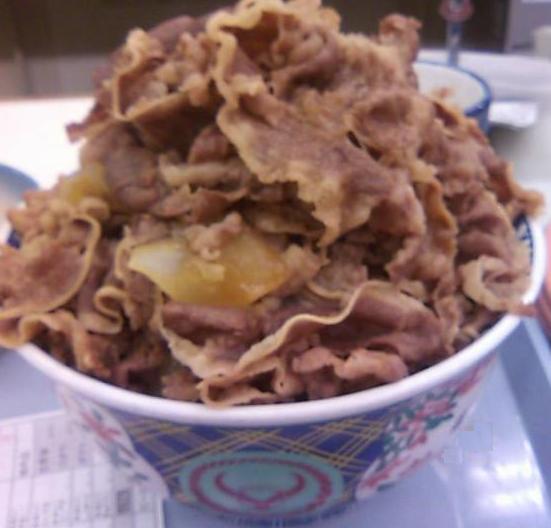 ギガ牛丼