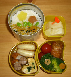 次の日のお弁当♪